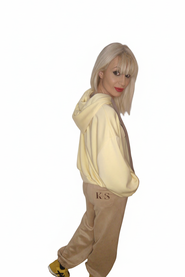 Sudadera Vainilla Oversize