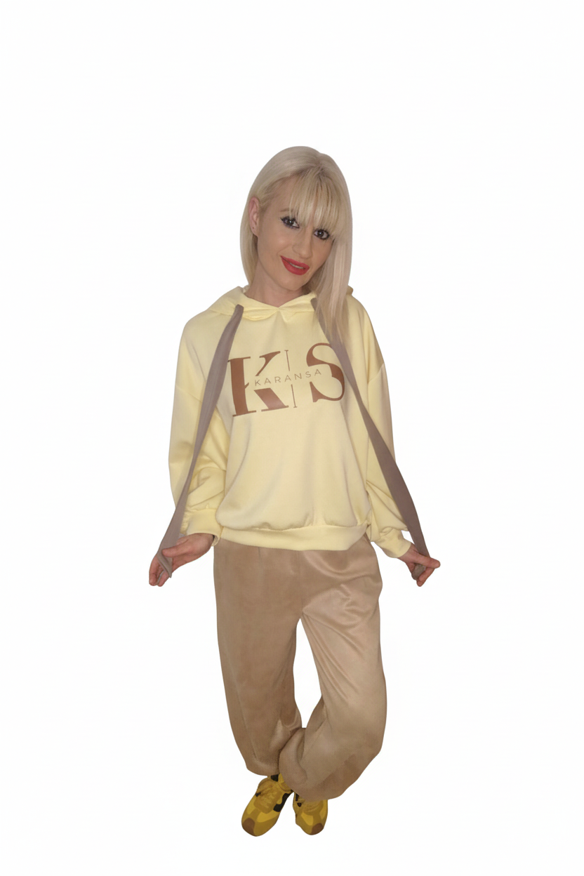 Jogger Antelina Beige Unisex