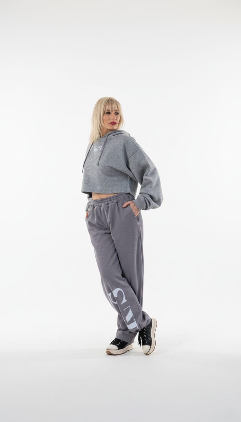 PANTALONES BALLONS GRISES