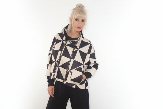 Chaqueta Geométrica