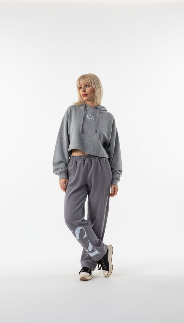 PANTALONES BALLONS GRISES